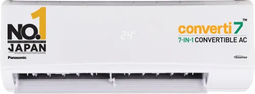 Image of Panasonic (ACNH8EYXUP4NZQBF) 0.9 Ton 3 Star Split Inverter AC