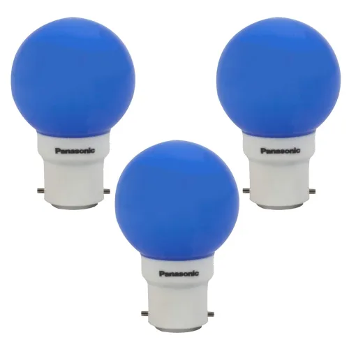 Image of Panasonic B22 LED Blue Night Light Bulb