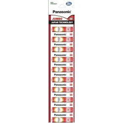 Panasonic Jumbo Zinc Carbon AAA Batteries – Pack of 10