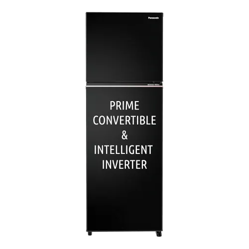 Image of Panasonic (NR-TG355CPKN) 338 L 3 Star Double Door Refrigerator