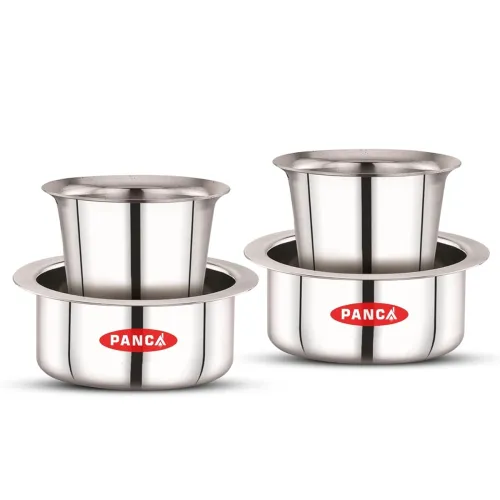 Image of PANCA Stainless Steel Tumbler Glass Set – Set of 4