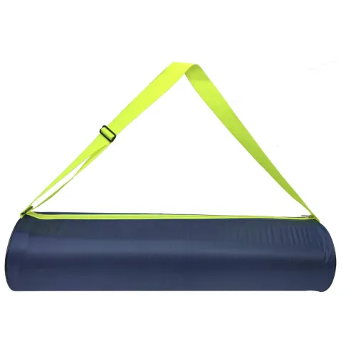 Image of Panchtatava Yoga Mat Cover with Adjustable Shoulder Strap-Stylish Parachute Blue Yoga Bag (1) Polyester