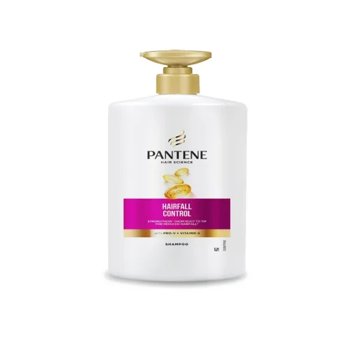 Image of Pantene Hair Science Hairfall Control Shampoo with Pro-Vitamins & Vitamin B - 1Ltr