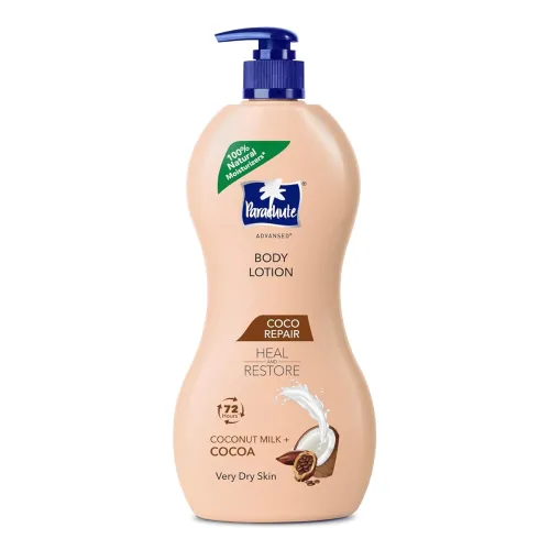 Image of Parachute Advansed Cocoa Repair Body Lotion, Intense Moisture, 600ml.
