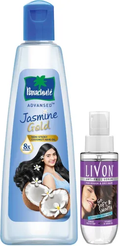 Image of Parachute Advansed & Livon Jasmine Gold Coconut Oil