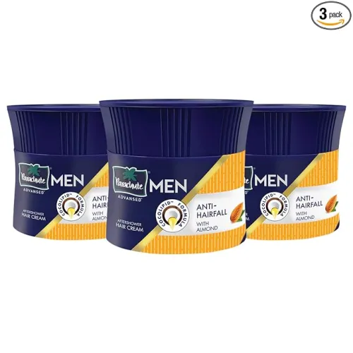 Image of Parachute Hair Cream For Men Anti Hairfall 100g Pack of 3