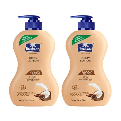 Image of Parachute Set Of 2 Cocoa Body Lotion - 400 ml 