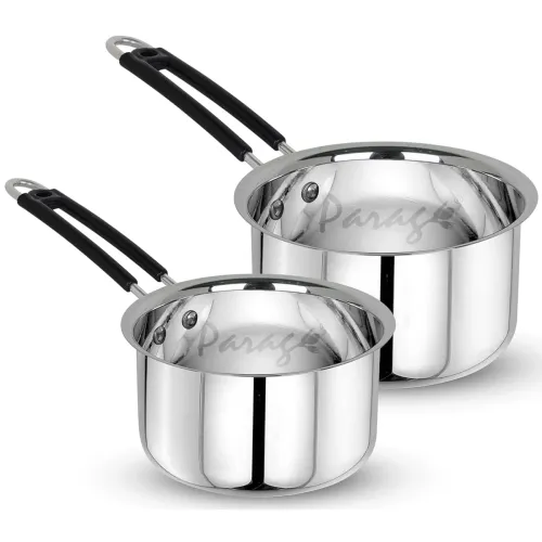 Image of Parage 2-Piece Stainless Steel Pan Set