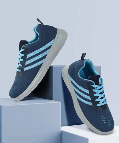 Image of Paragon Lace Sneakers For Boys & Girls (Blue, 10-11 Years)