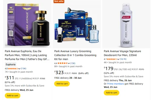 Image of Park Avenue Minimum 60% Discount