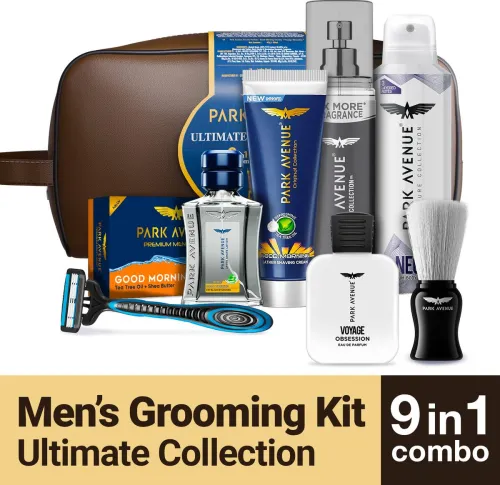 Image of PARK AVENUE Ultimate Grooming Kit for Men  (9 Items in the set)