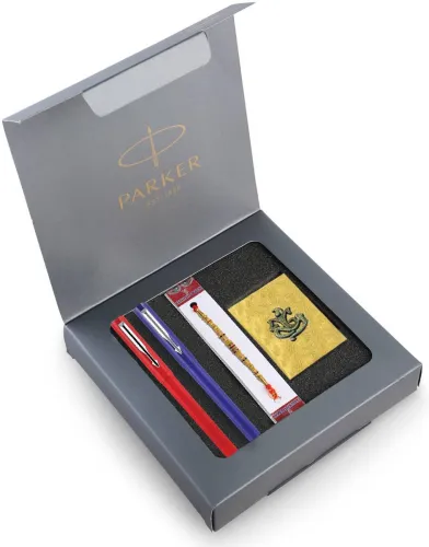 Image of PARKER Designer 9000023532 Plastic (PVC) Pen Set (2 Pen,1 Rakhi,1 Roli Pack)