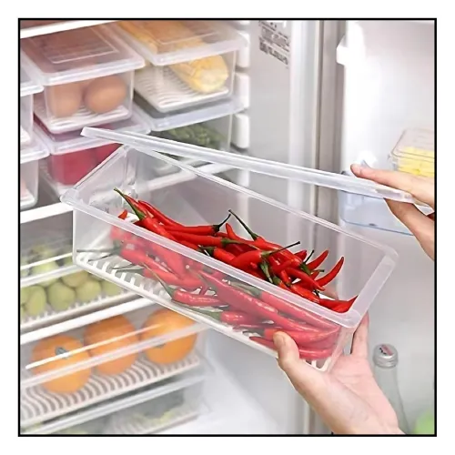 Image of Parkplus Fridge Storage Box Set (Pack of 3)