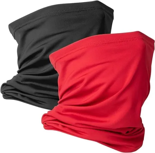 Image of PAROPKAR Neck Gaiter Face Mask Scarf Pack of 2