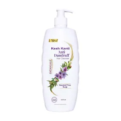 Patanjali Kesh Kanti Anti-Dandruff Hair Cleanser, 650ml.