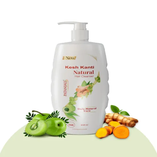 Image of Patanjali Kesh Kanti Natural Hair Cleanser for Thick & Shiny Hair