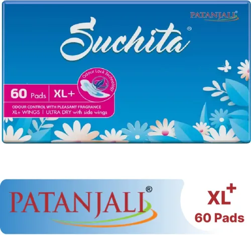 Image of PATANJALI Suchita Sanitary Pad Pack of 60