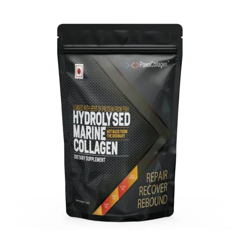Image of PawaCollagen Best Marine Collagen Powder France for Skin, Joints & Bones