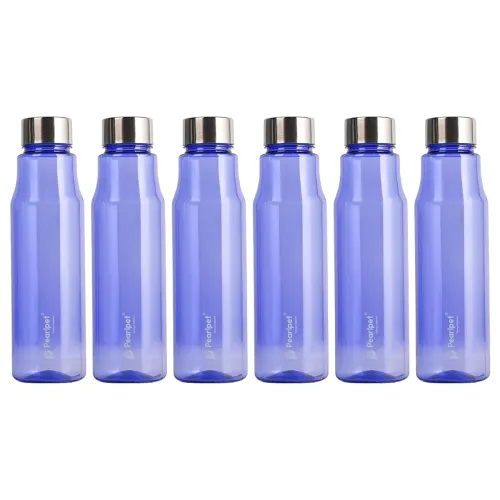 Image of Pearlpet Ellie Water Bottles Set of 6 (750ml each, Purple)