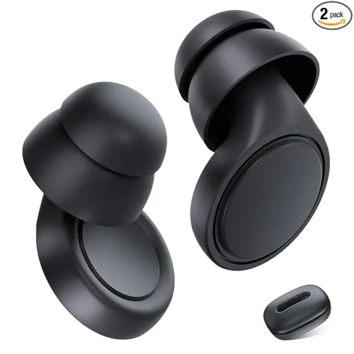 Image of PEATOP Ear Plugs Reusable Sleeping Earplugs 