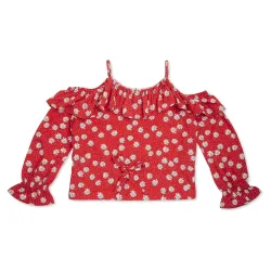 Pepe Jeans Girls Floral Print Top