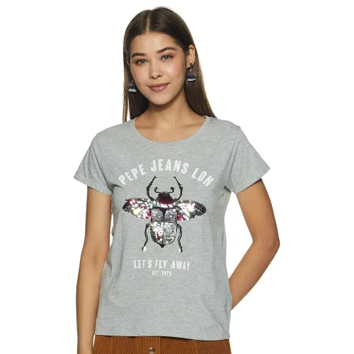 Image of Pepe Jeans Women's Slim Fit T-Shirt