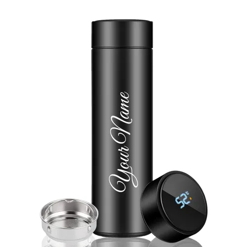 Image of Personalized Stainless Steel Vacuum Gift Bottle