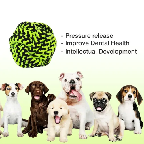 Image of PETBABAS Cotton Rope Balls for Dogs