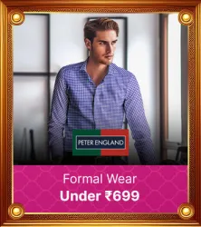 Peter England Formal Wear on Flipkart Big billion days