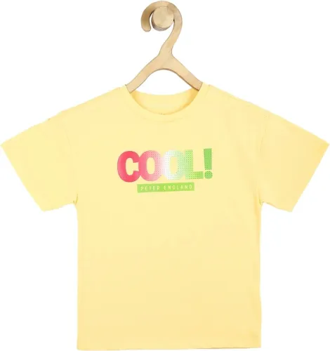 Image of PETER ENGLAND Girls Printed Polycotton Regular T Shirt