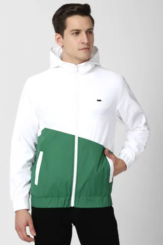 Image of PETER ENGLAND Men Colorblock Casual Jacket