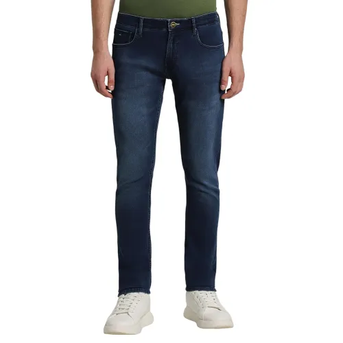 Image of Peter England Men Regular Fit Jeans
