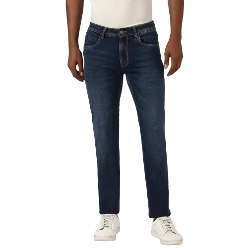 Image of Peter England Men Regular Fit Jeans