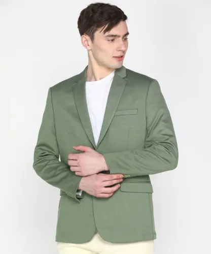 Image of Peter England Men’s Solid Casual Blazer