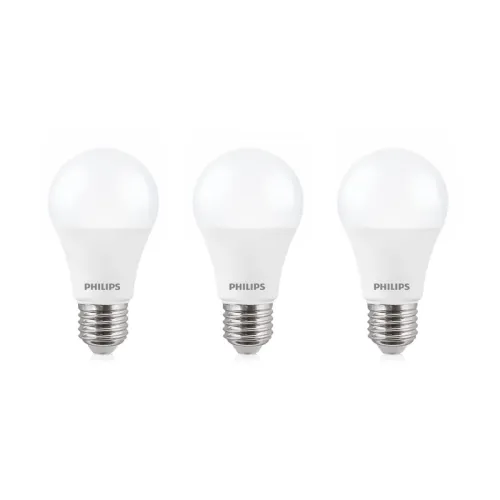 Image of Philips 12W e27 LED Cool Day Light Bulb, Pack of 3