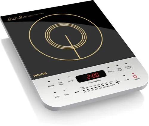 Image of Philips 2100W Induction Cooktop Black