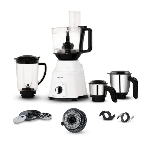 Image of PHILIPS 750 Watt 3 in 1 Mixer Grinder with 4 Jars (HL7763/00)