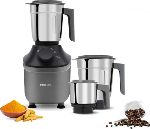 Image of PHILIPS HL7770/00 800 W Mixer Grinder 3 Jars | Grey)