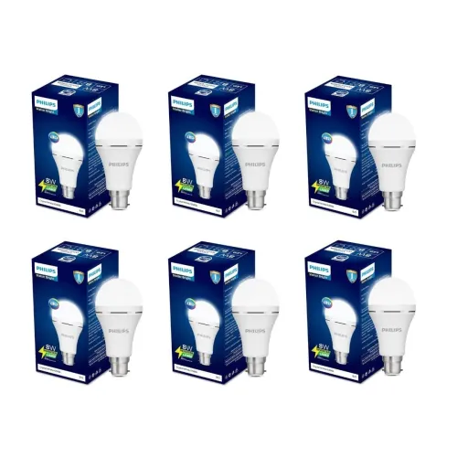 Image of Philips 8W Emergency Bulb Pack of 6