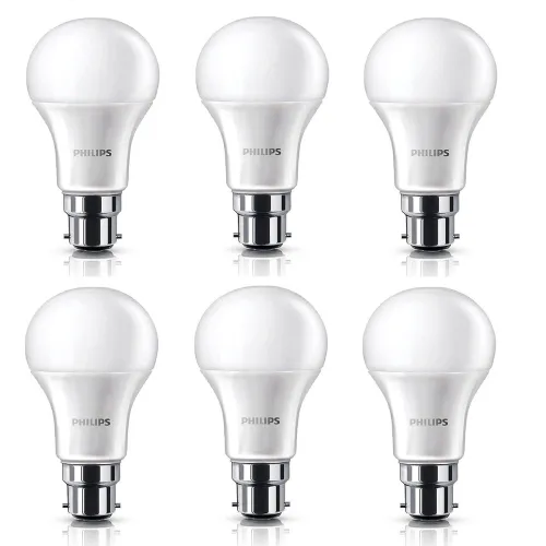 Image of Philips 9-Watts White LED Bulb, Po6