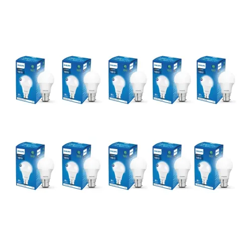 Image of Philips Ace Saver 10W B22 LED Bulb Pack of 10