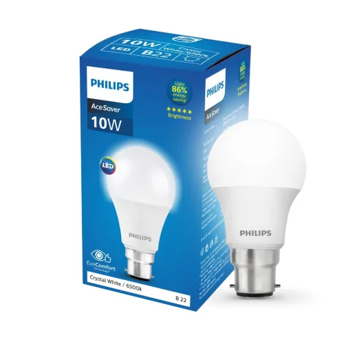 Image of Philips Ace Saver 10W B22 LED Bulb Pack 1