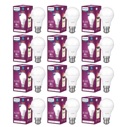 Image of Philips Ace Saver 8.5W B22 LED BulbPack of 12