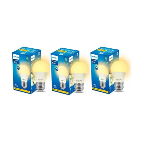 Image of Philips Ace Saver Base E27 9-Watt LED Bulb PO3