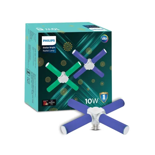 Image of Philips Blue Radial LED Bulb 10W