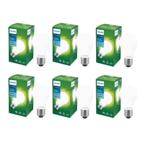 Image of PHILIPS Full Glow Energy Saver Filament Glass E27 LED Bulb