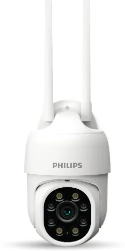 Image of Philips HSP 3800 2MP WiFi CCTV Outdoor Security Camera (128 GB, 4 Channel)