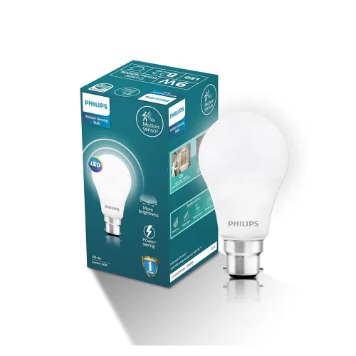 Image of Philips Motion Sensor B22 LED Bulb | Pack of 1.