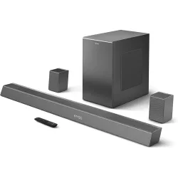 PHILIPS Soundbar TAB8967 7.1 CH (5.1.2) 780 Watt with HDMI ARC, AI Voice Assistant, Dolby Atmos