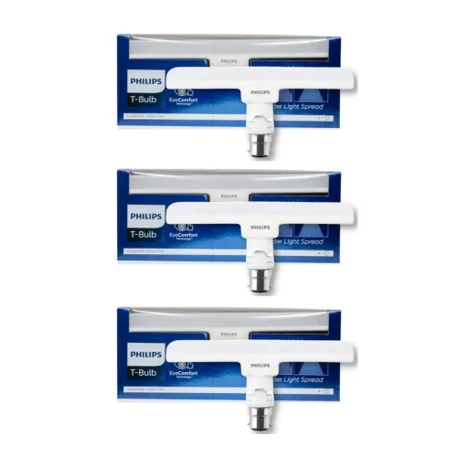 Image of Philips Stellar Bright 10W T-Bulb 3pcs